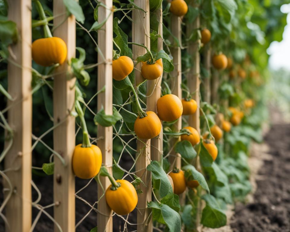 Butternut Squash Trellis Design