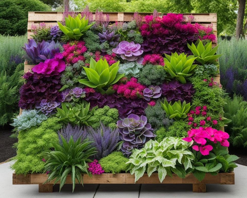 Creative Pallet Vertical Garden