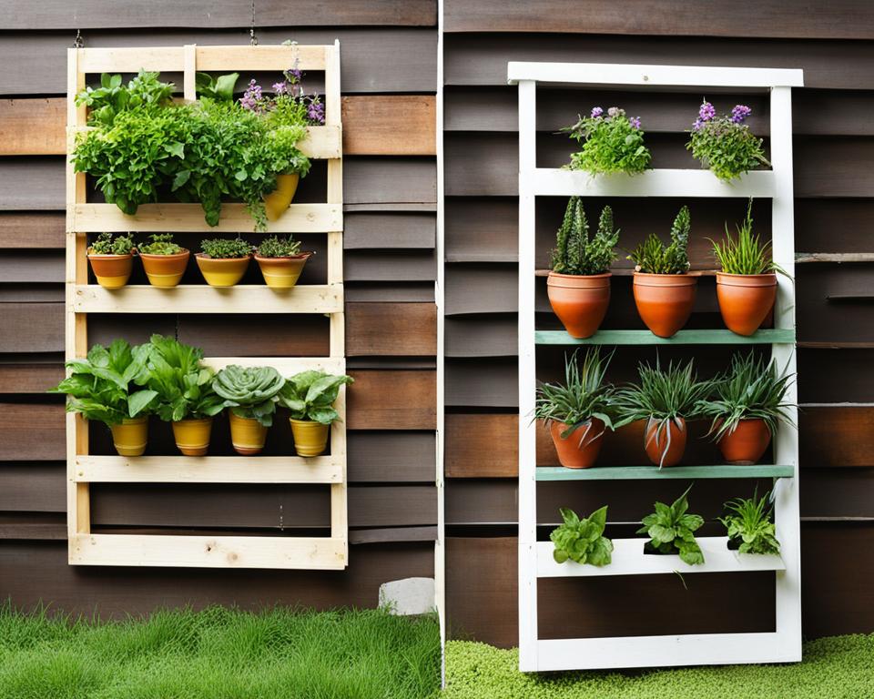 DIY vertical garden project