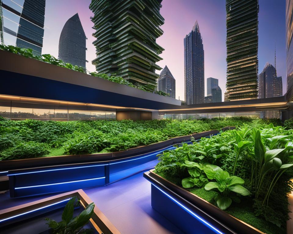 High-Tech Urban Gardening