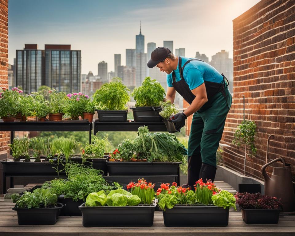 Urban gardening tips