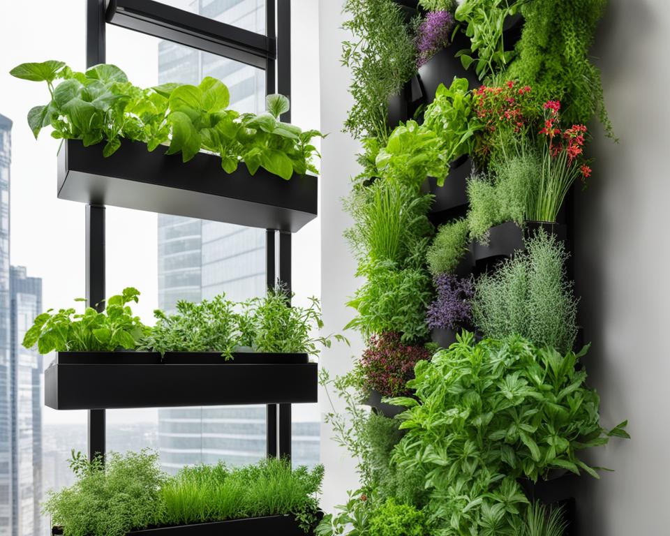 Vertical Herb Garden