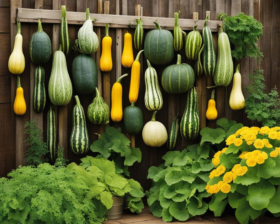 Vertical Squash Gardening Ideas