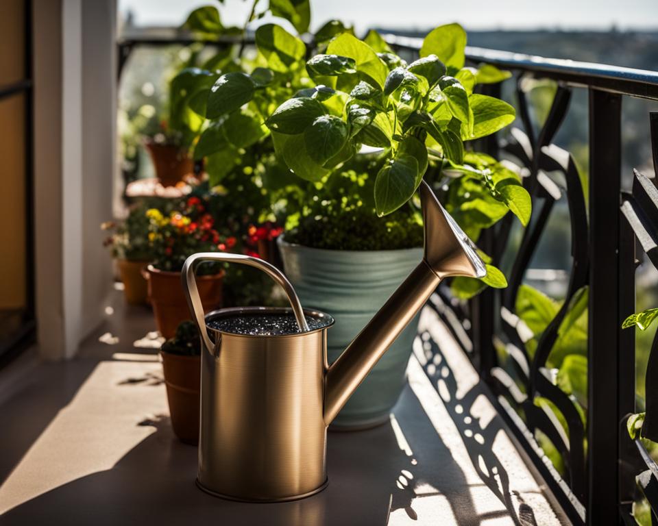 Watering Tips for Balcony Gardens