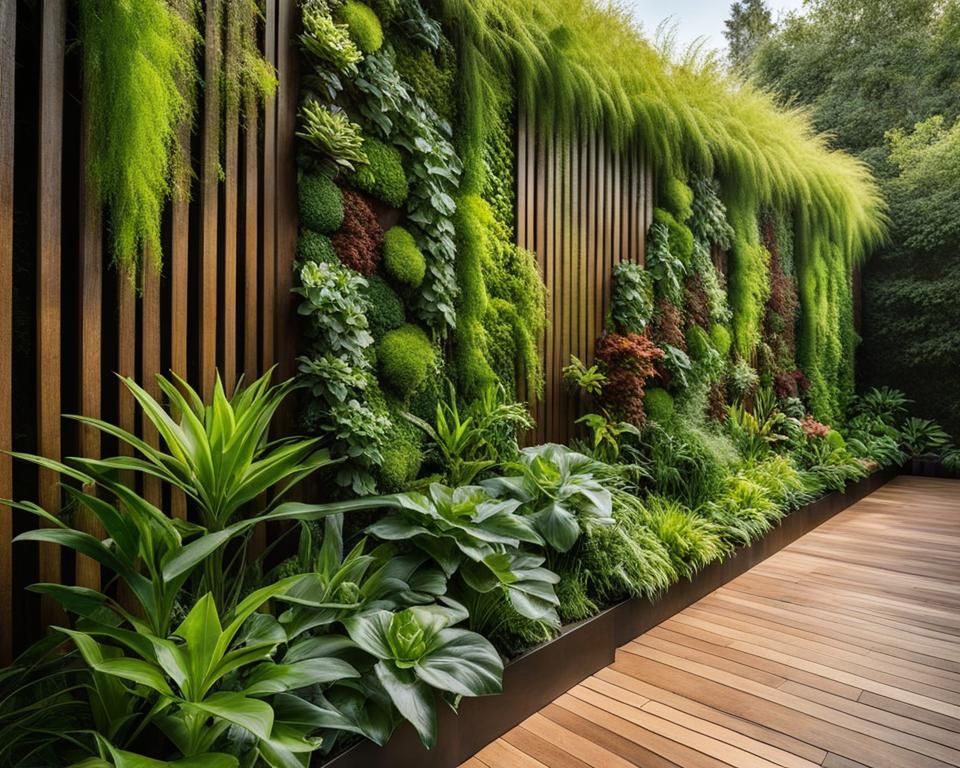 Wooden Vertical Garden