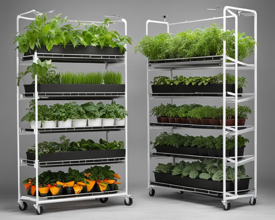 best shelving for indoor vertical gardening