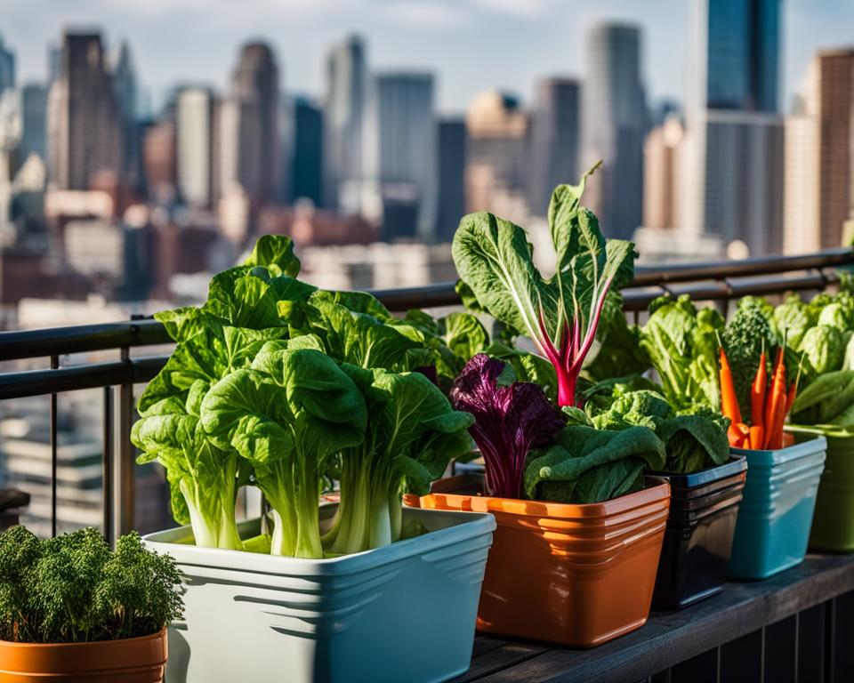 best vegetable for urban gardening