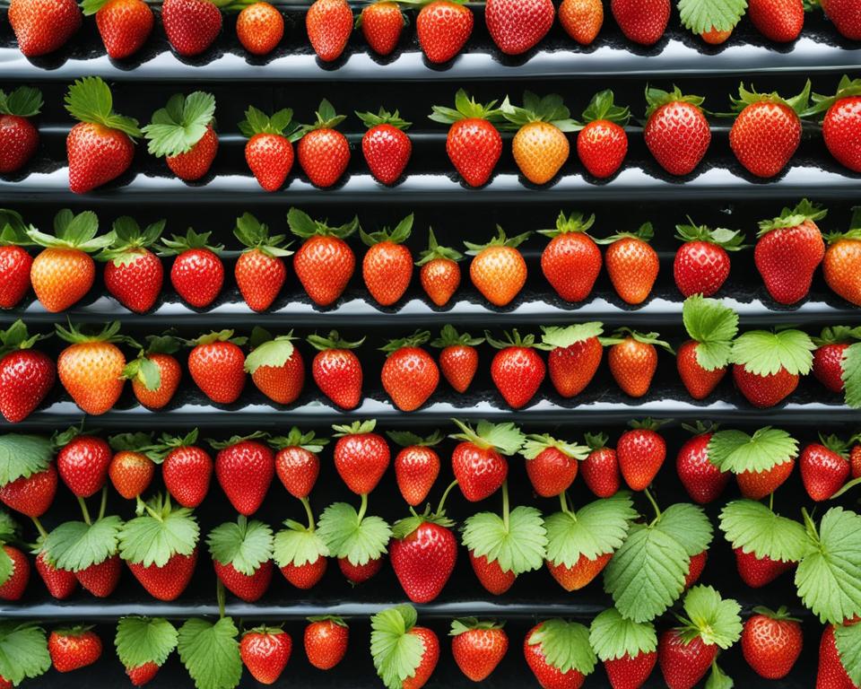 best vertical gardening system for strawberries