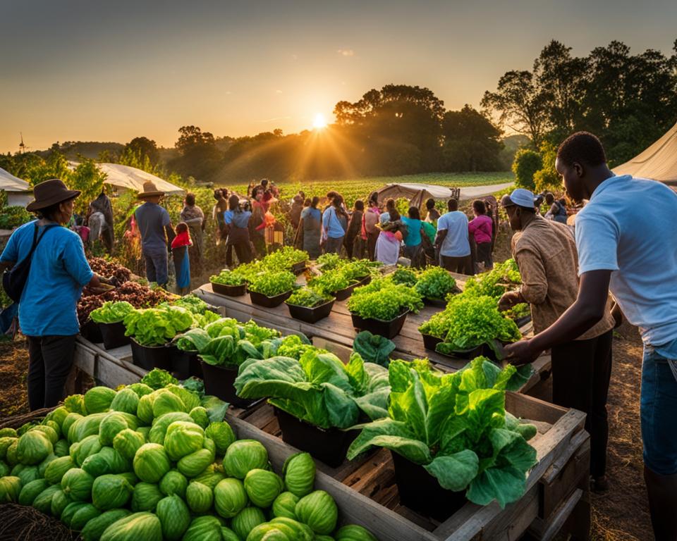 community gardens
