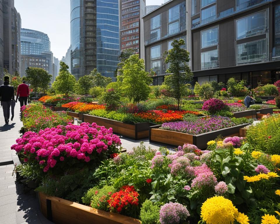creating ornamental urban gardens