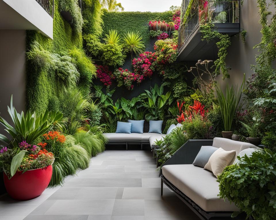 creative vertical garden solutions