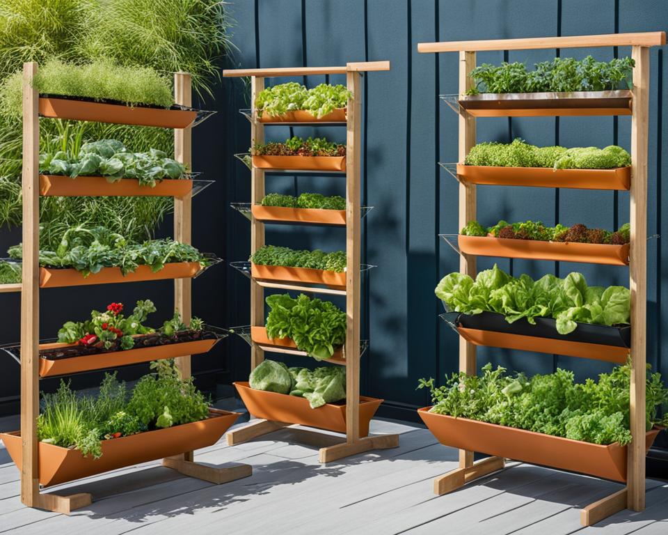 diy vertical vegetable gardening systems