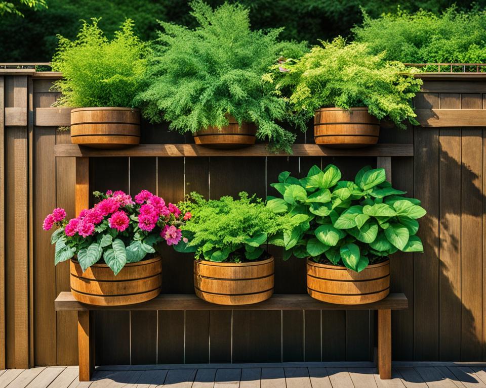 hanging diamond planters