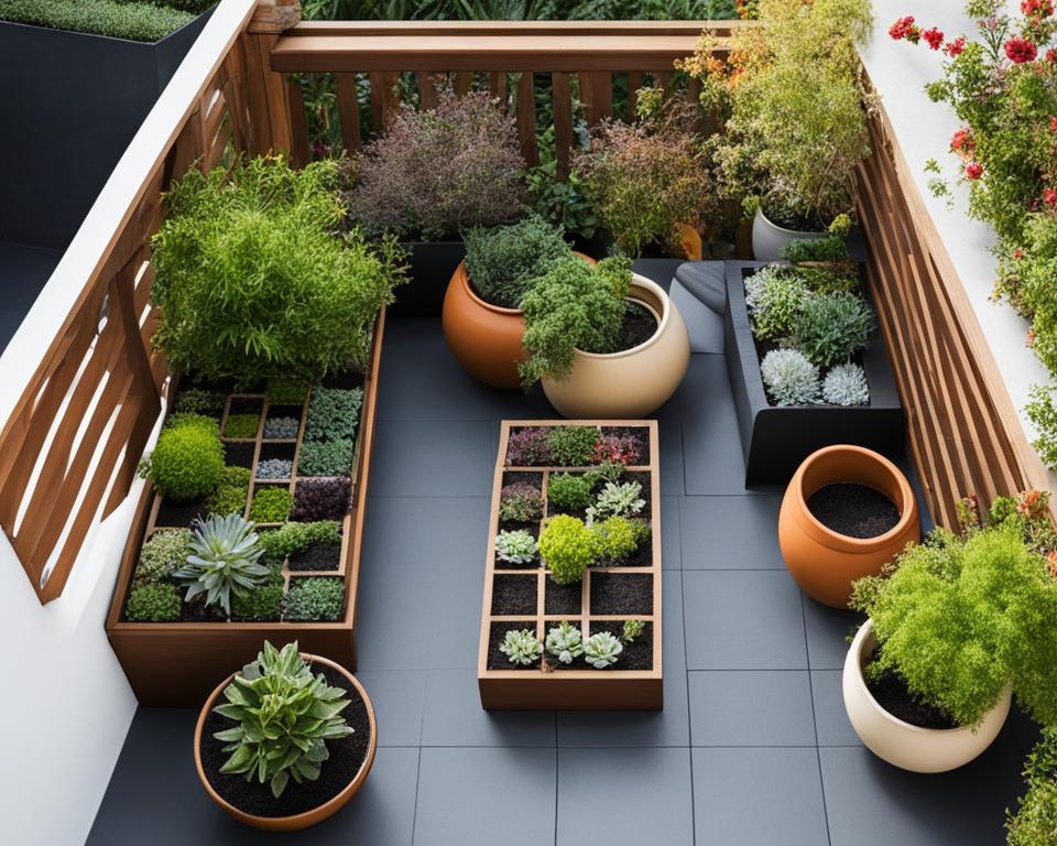 how much space do you need for a balcony garden