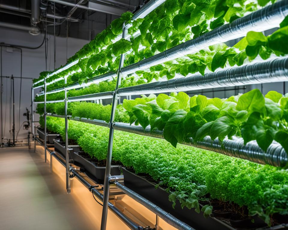 hydroponic vertical garden