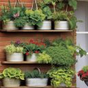 Unleash Creativity with Ideas for Container Gardening Vertical