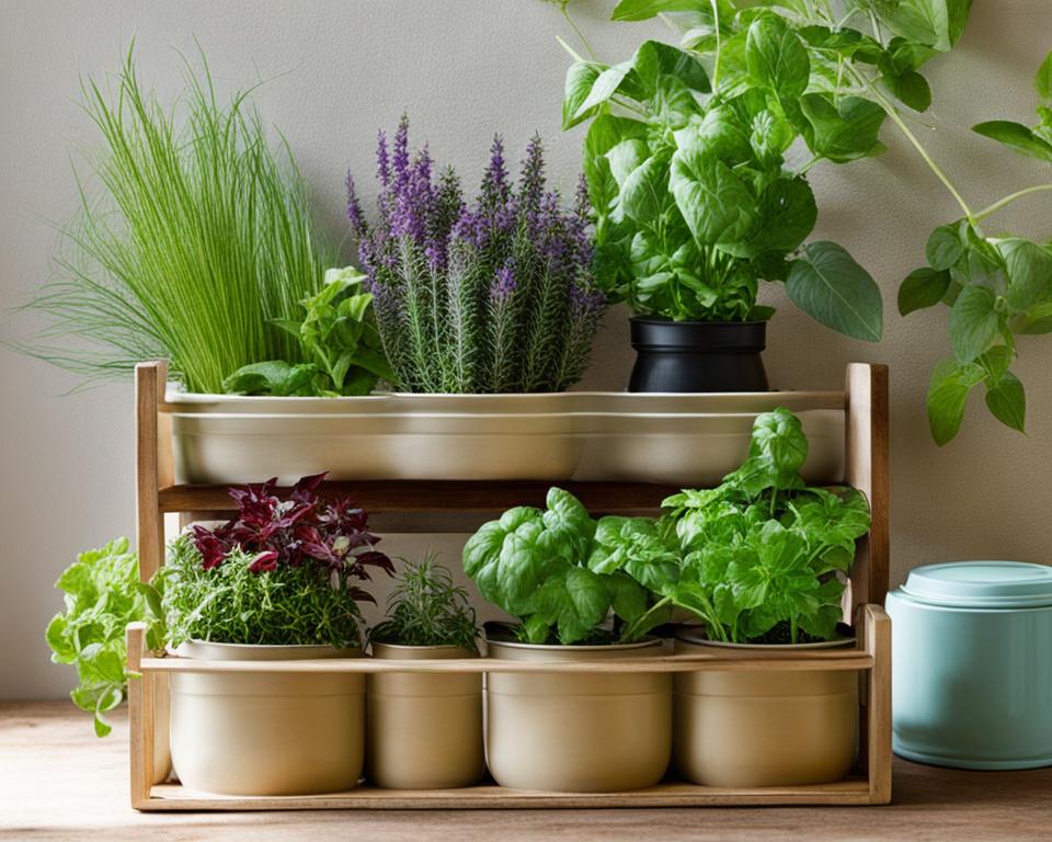 indoor herb garden