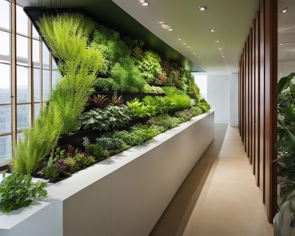 indoor vertical garden