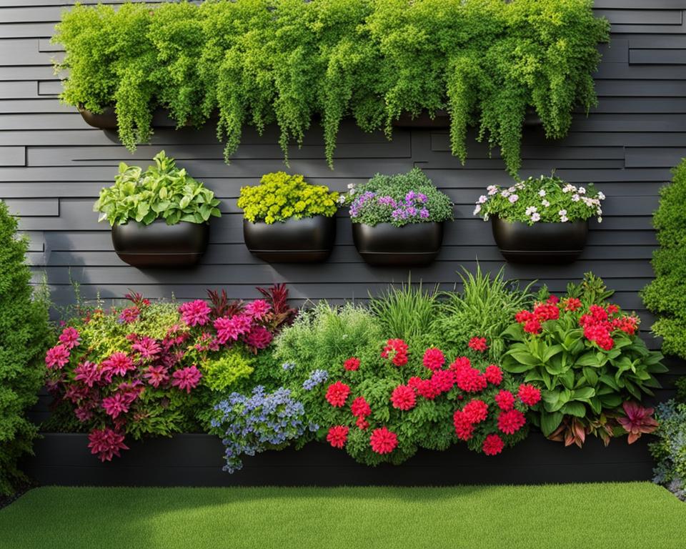 outdoor living wall for fences