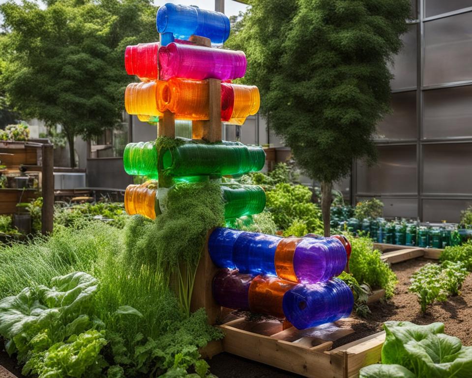 plastic bottle planter ideas