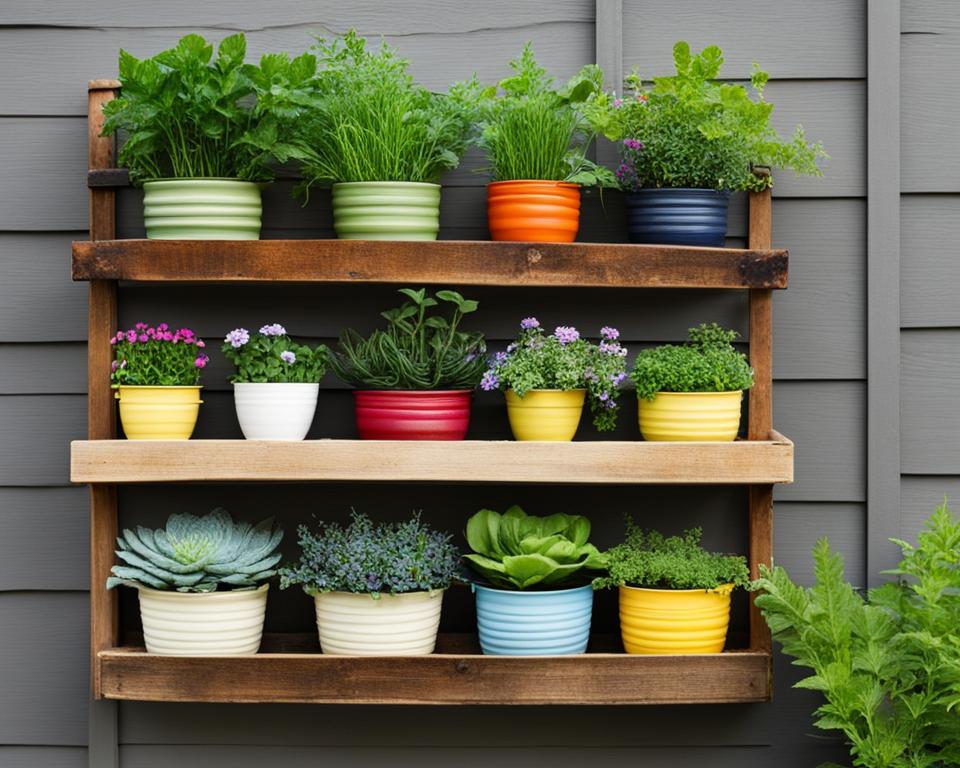 repurposed garden
