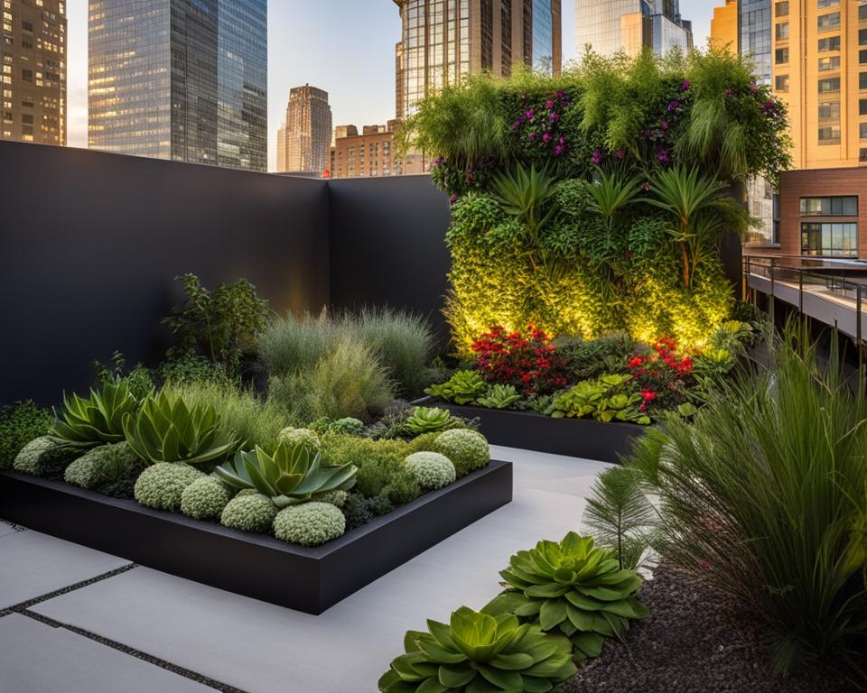 rooftop garden design