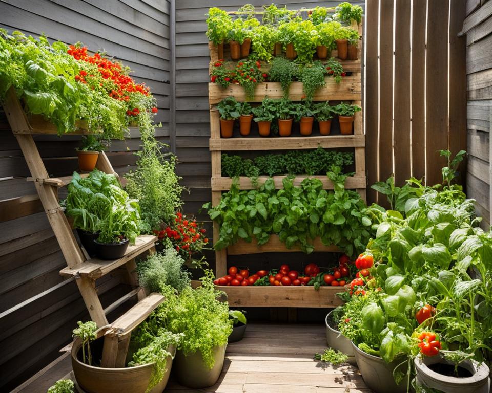 small space vegetable gardening ideas