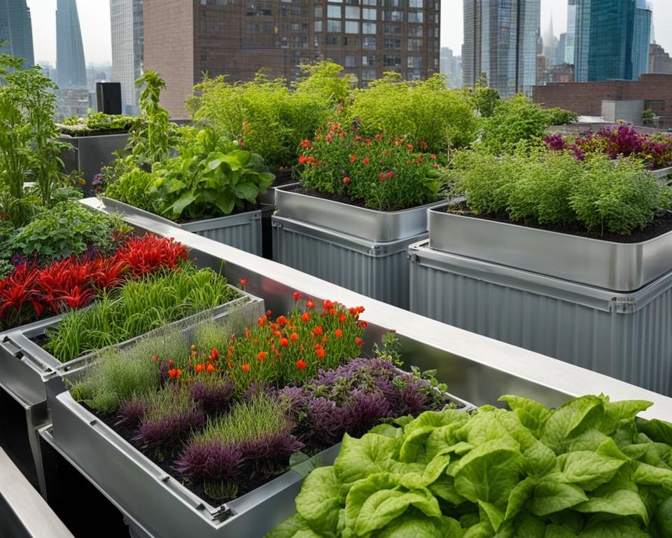 urban container gardening supplies