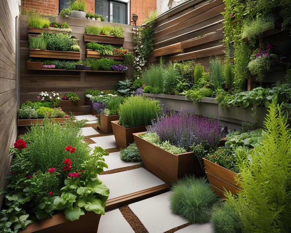 urban garden layout