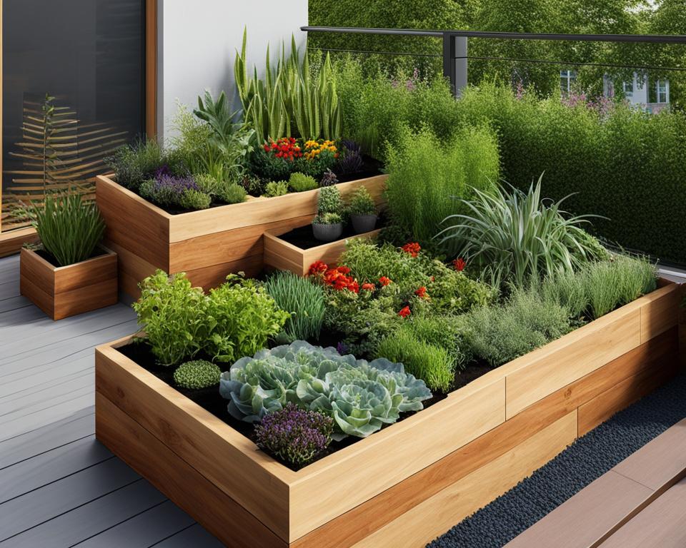 urban gardening boxes design