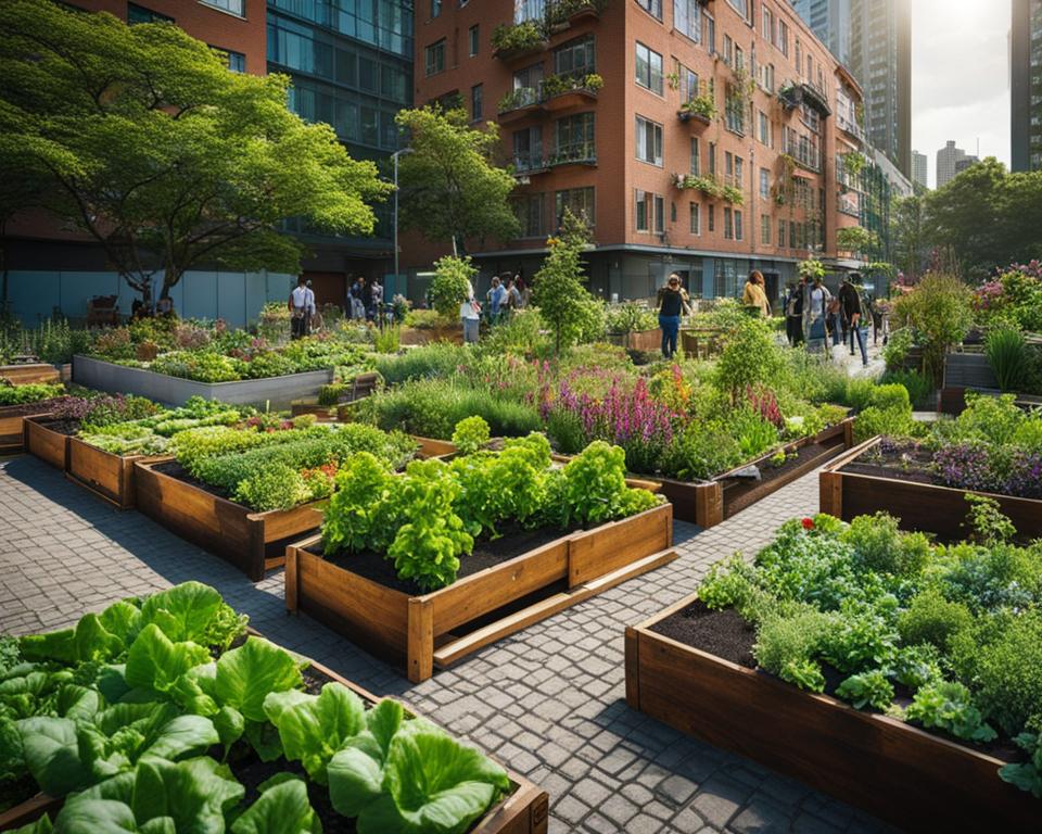 urban gardening community gardening