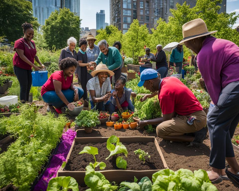 urban gardening for social inclusion