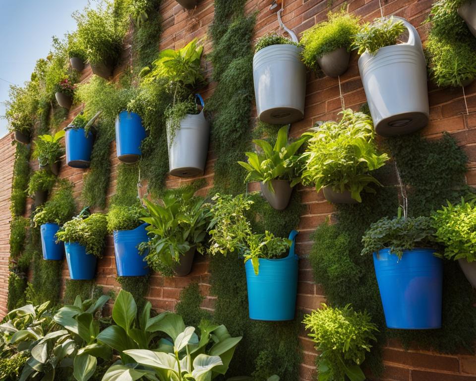 urban gardening ideas using plastic bottles