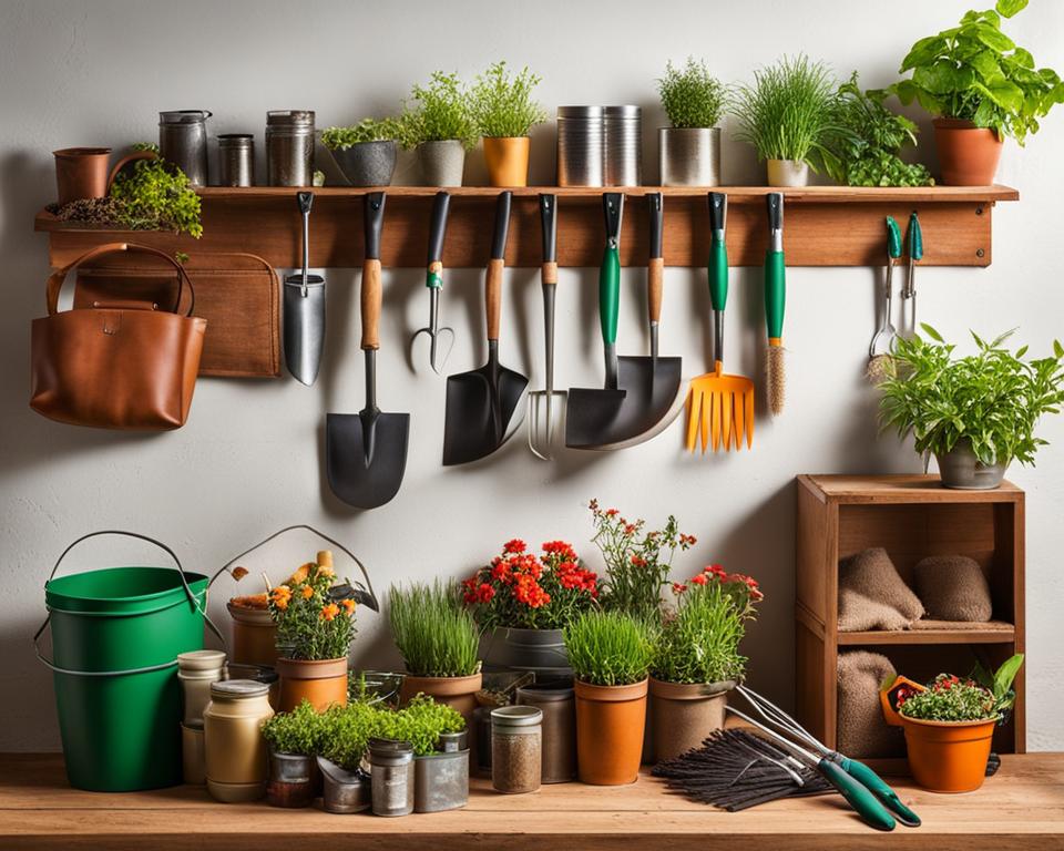 urban gardening tools supplies