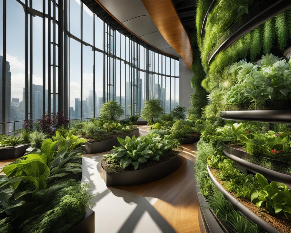 urban indoor and vertical gardening