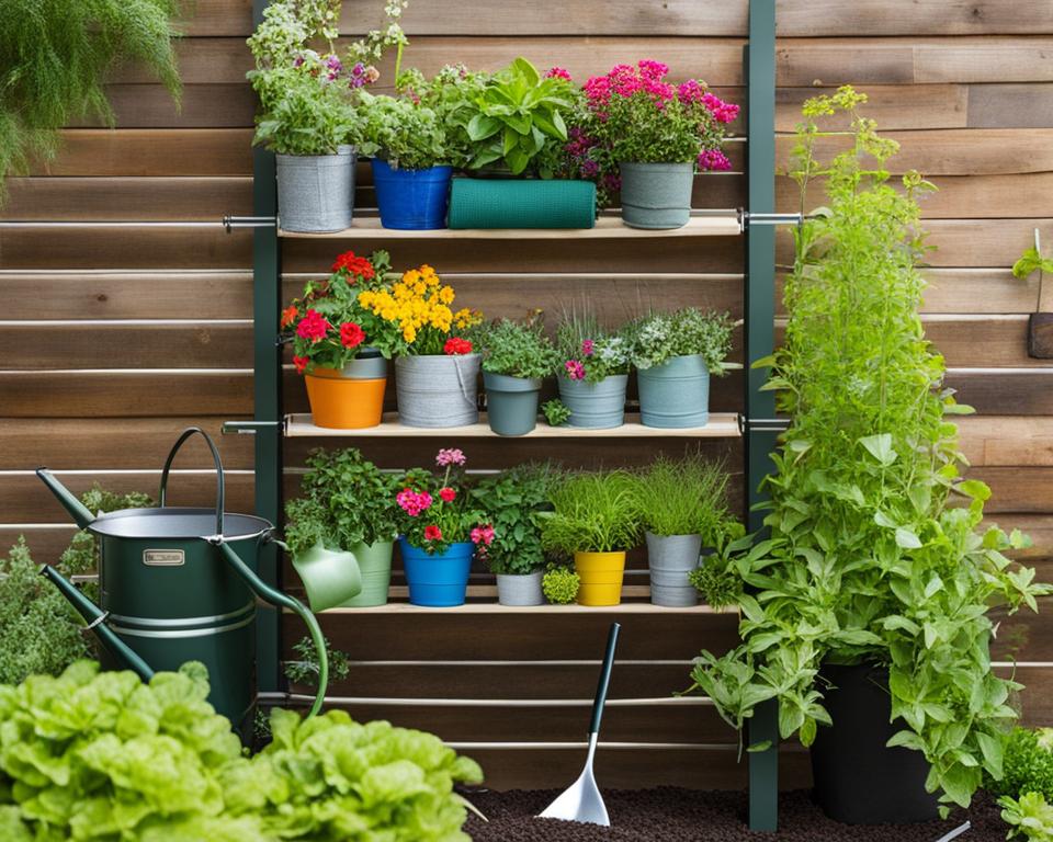 vertical gardening supplies