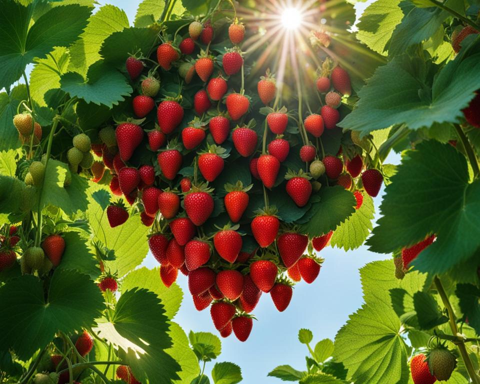 vertical gardening systems for strawberries