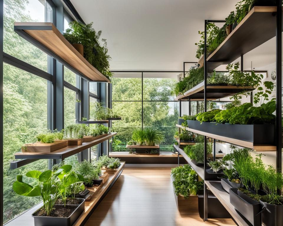 vertical gardening systems indoor