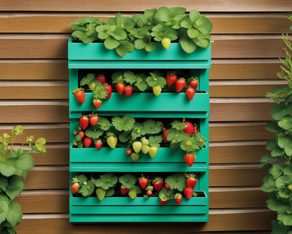 vertical strawberry planter