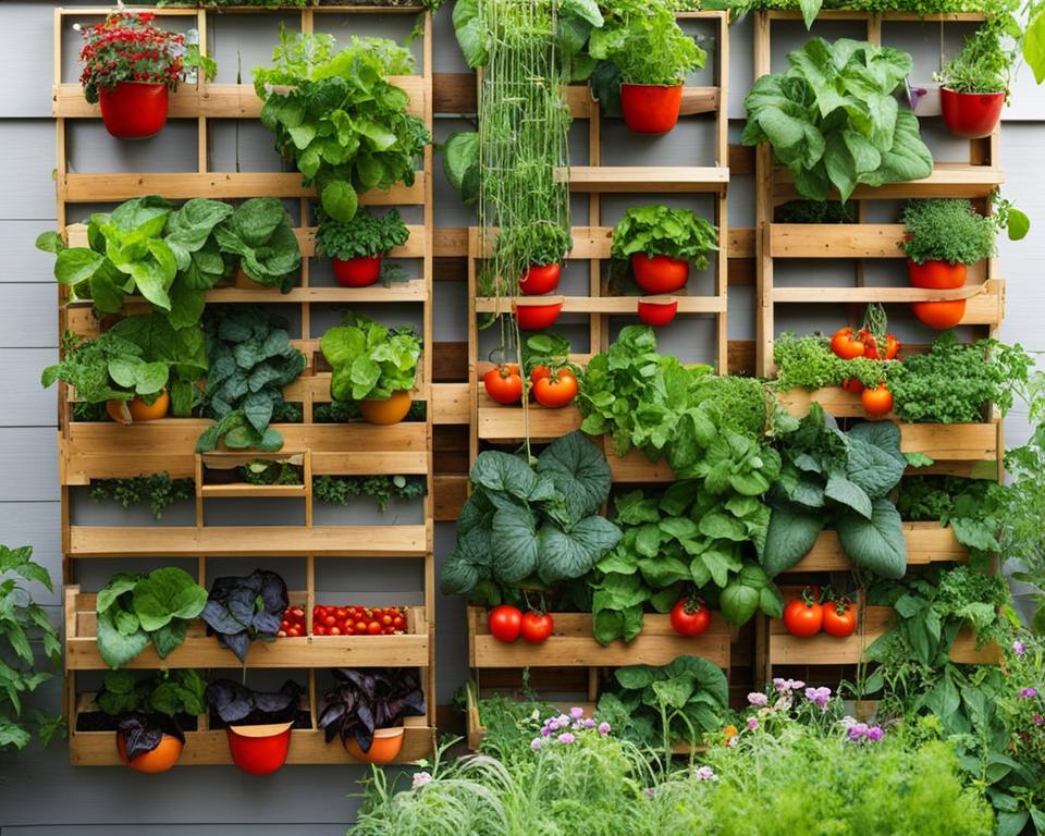 vertical vegetable garden design