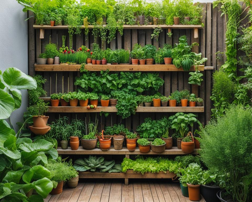 vertical vegetable gardening diy