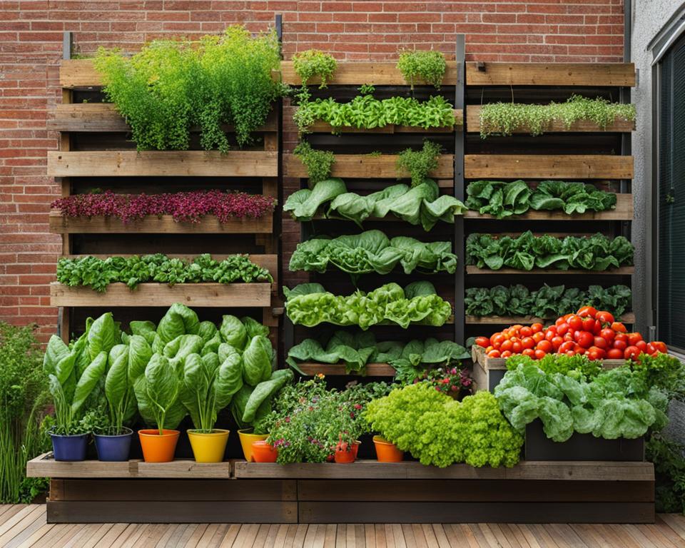 vertical vegetable gardening ideas