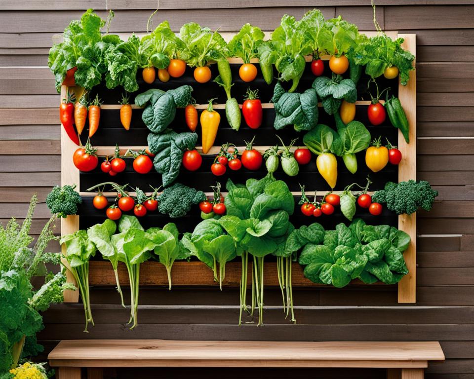 Best vegetables for small space vertical gardens