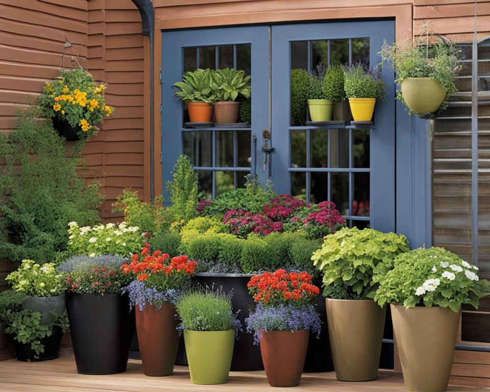 Container gardening ideas