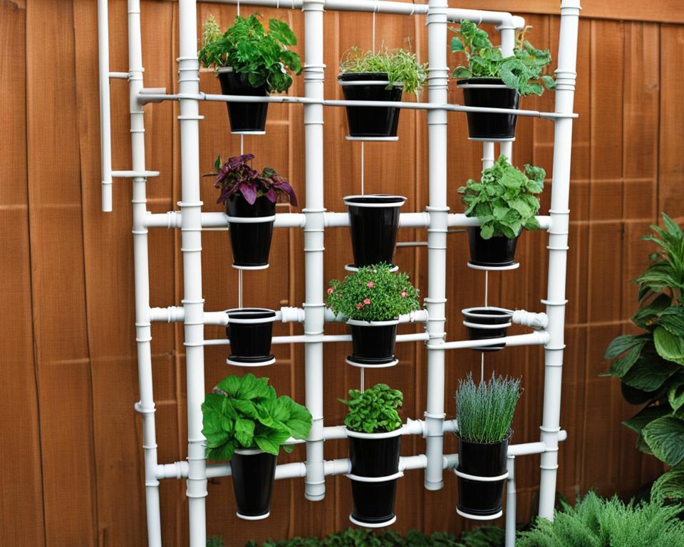 DIY PVC Pipe Trellis