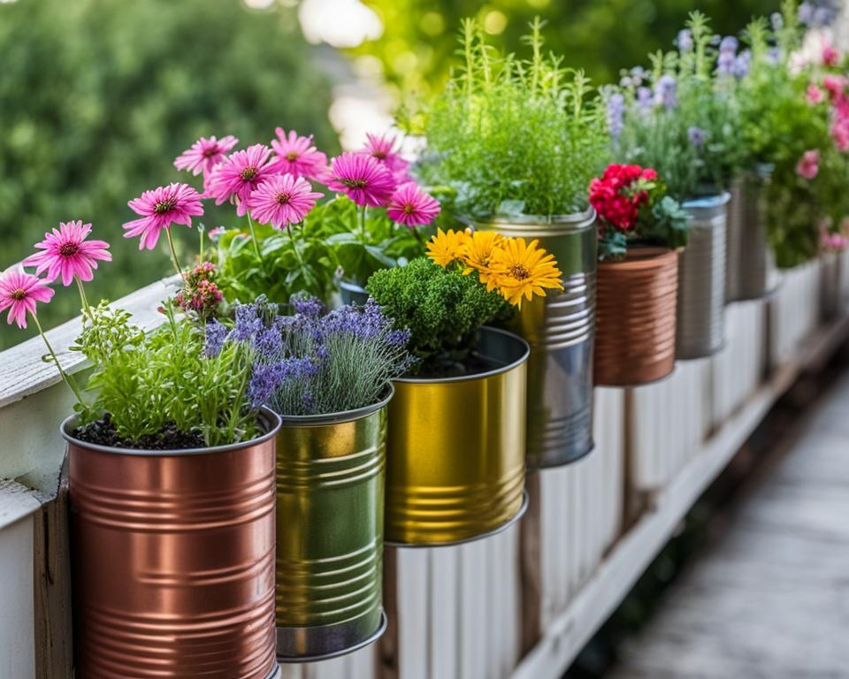 DIY homemade planters