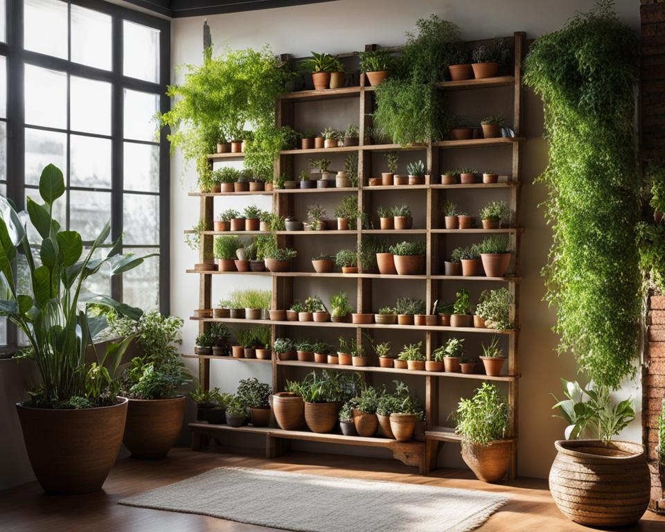 DIY vertical garden framework