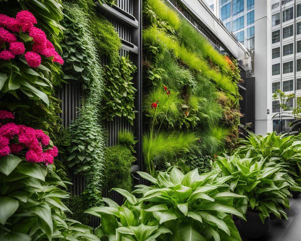 Eco-friendly vertical gardening