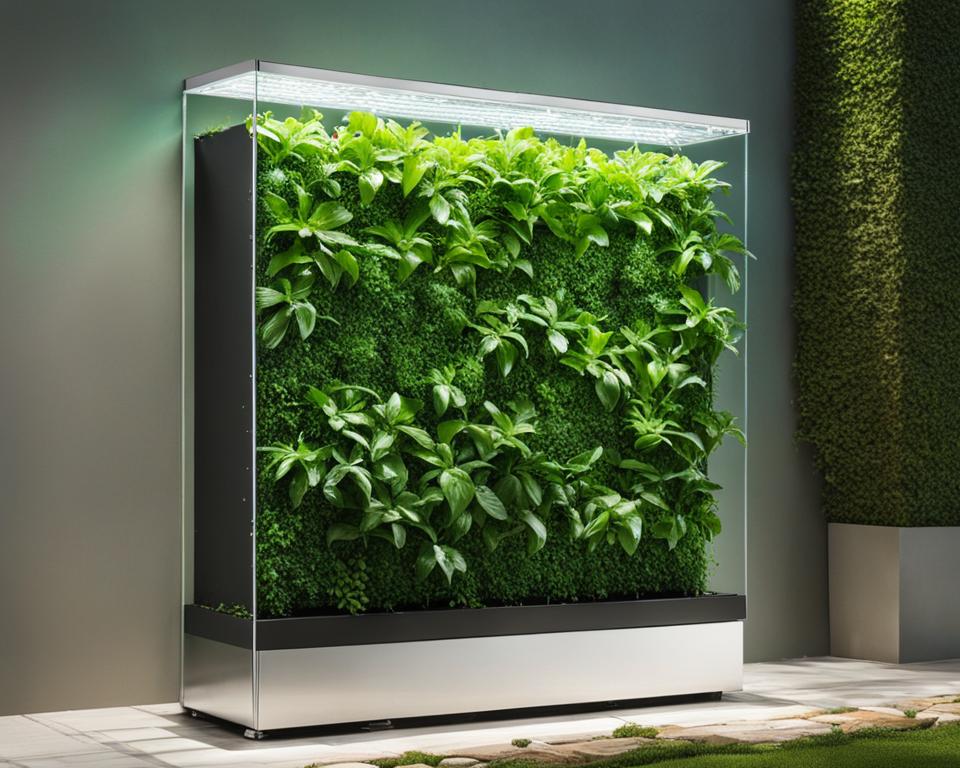 Efficient Irrigation for Vertical Gardens