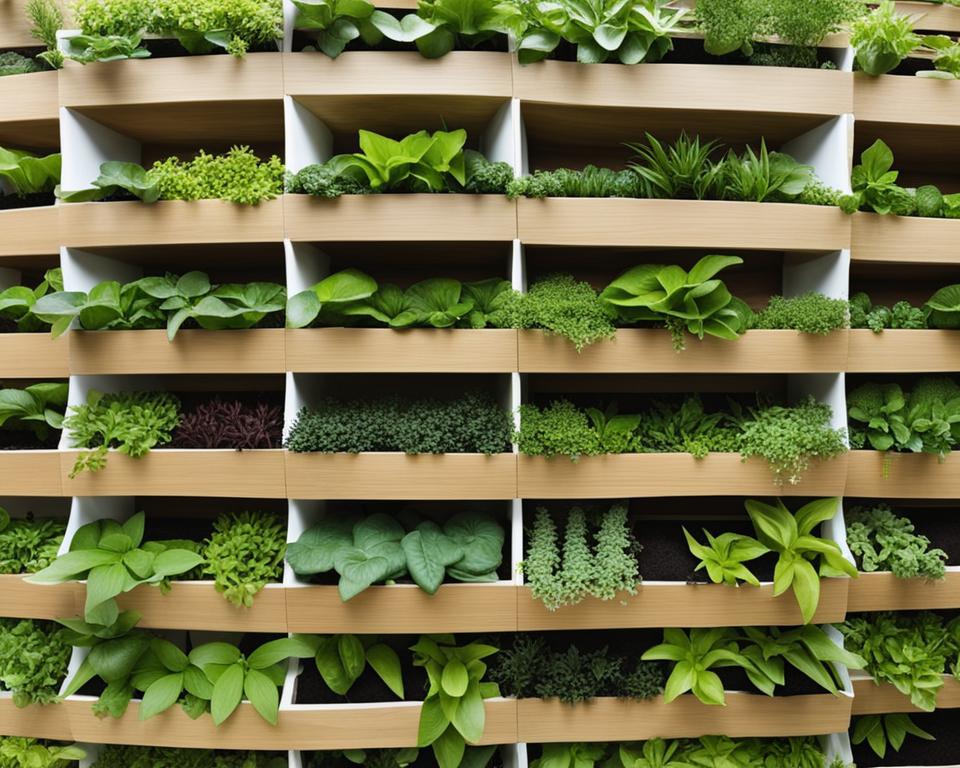 Healthy Vertical Gardening Planters